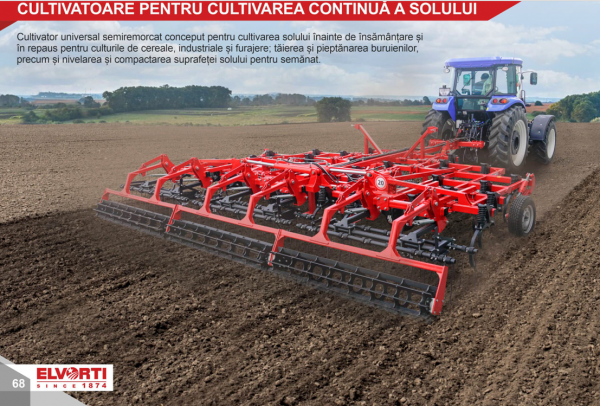 Cultivator Combinator ELVORTI POLARIS 4- 6 - imagine 2
