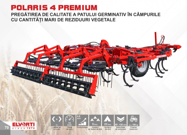 Cultivator Combinator ELVORTI POLARIS 4- 6